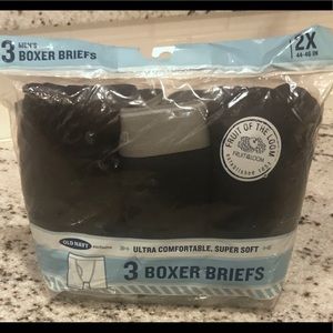 NWT 3 Pack Men's Old Navy Boxer Briefs 2XL